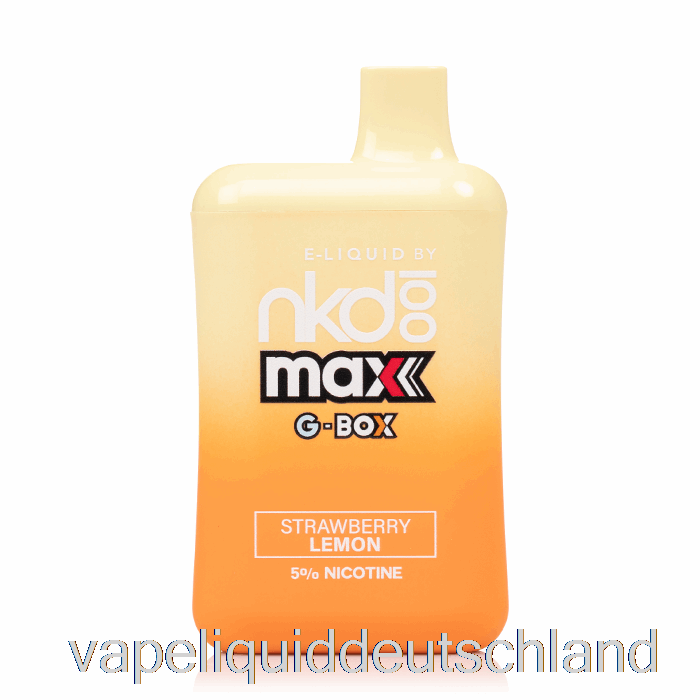 Gbox X Naked 100 5500 Einweg-Erdbeer-Zitronen-Vape Deutschland